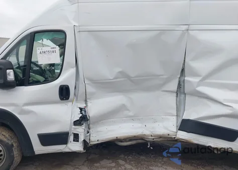 2025 Ram Promaster 2500 Tradesman High Roof 159 Wb W/Pass Seat from USA, damaged, VIN 3C6LRVDG9SE512459